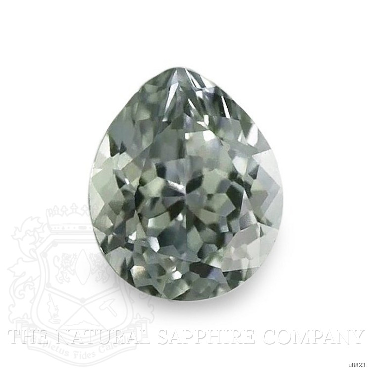 0.59 Ct. Green Sapphire from Montana