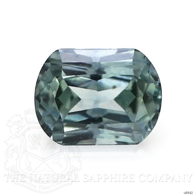 0.74 Ct. Greenish Blue Sapphire from Montana