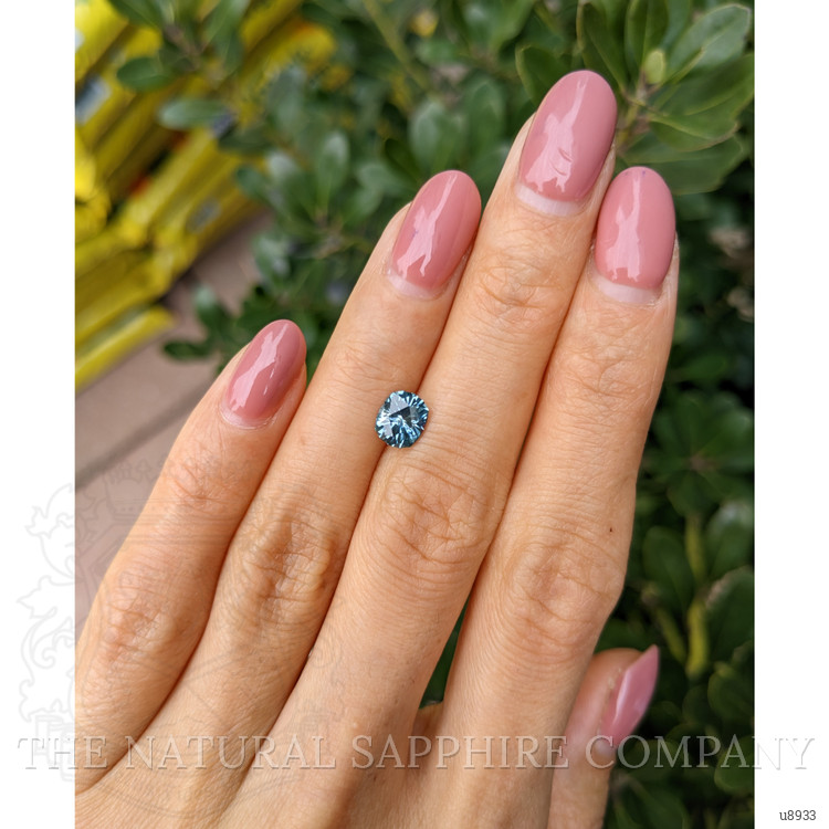 1.19 Ct. Greenish Blue Sapphire from Montana