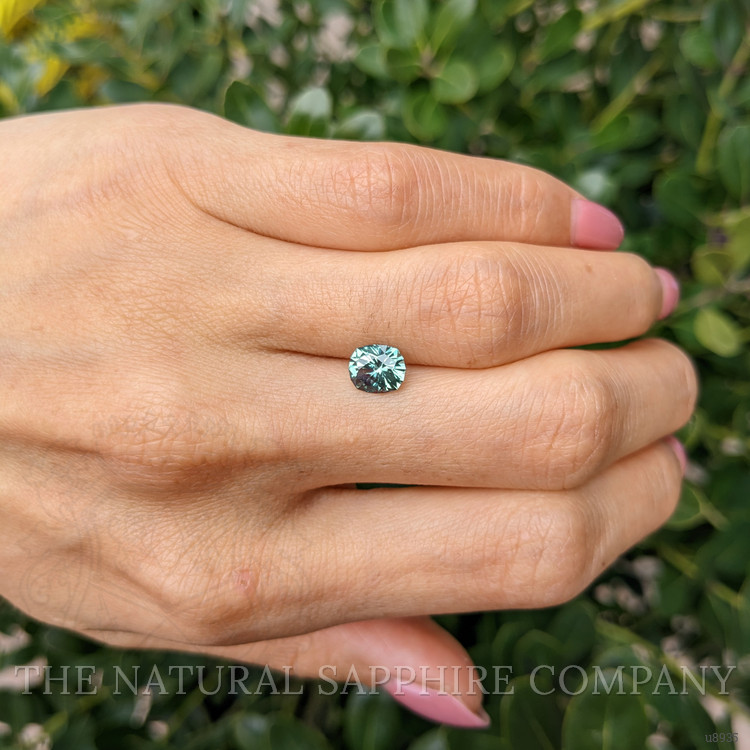 1.40 Ct. Green Sapphire from Montana