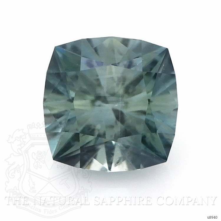 3.29 Ct. Bluish Green Sapphire from Montana