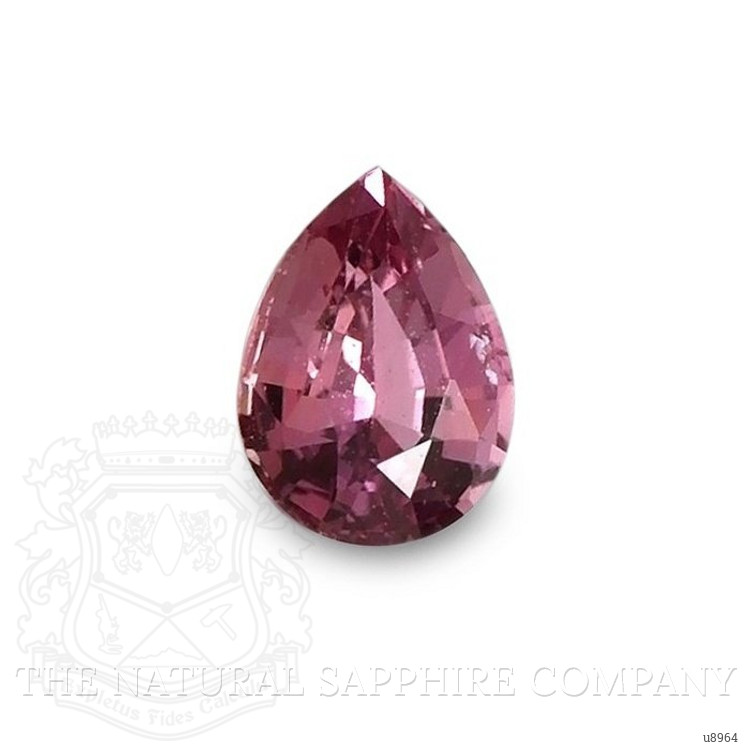 0.87 Ct. Reddish Pink Sapphire from Ceylon (Sri Lanka)