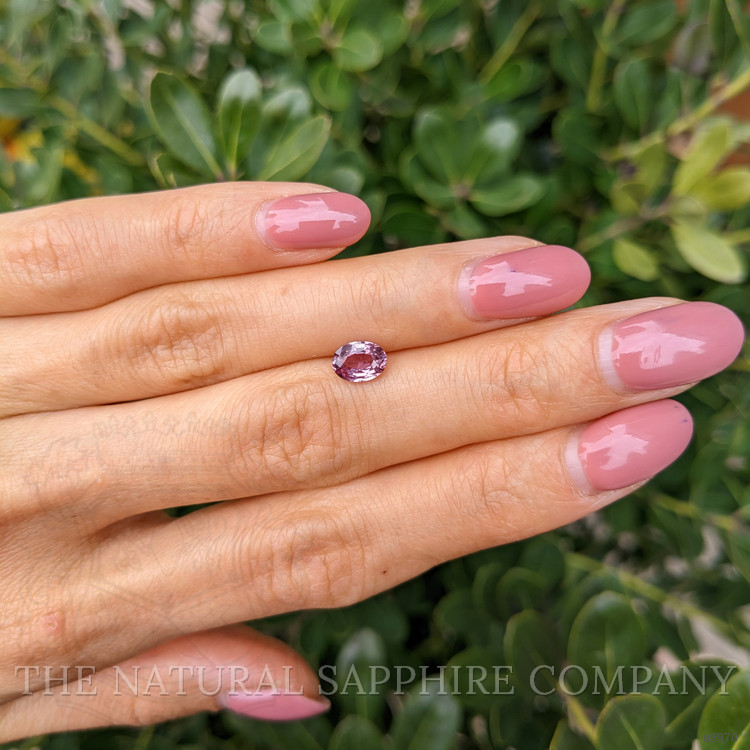 1.00 Ct. Reddish Pink Sapphire from Ceylon (Sri Lanka)