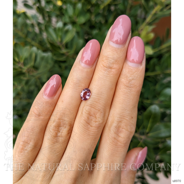1.00 Ct. Reddish Pink Sapphire from Ceylon (Sri Lanka)