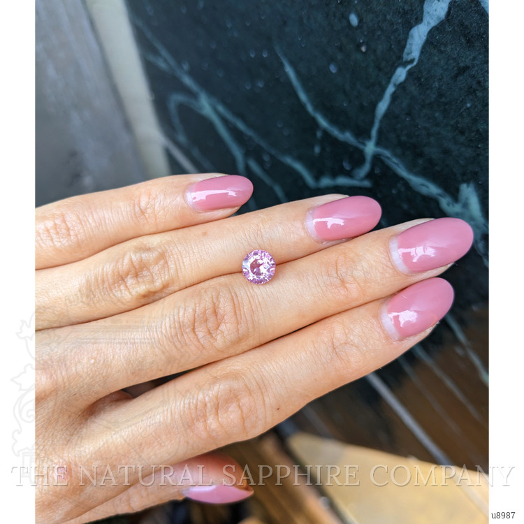 1.92 Ct. Reddish Pink Sapphire from Ceylon (Sri Lanka)