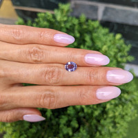 1.67 Ct. Purple Sapphire from Ceylon (Sri Lanka) Life Style