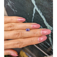 1.60 Ct. Purple Sapphire from Ceylon (Sri Lanka) Life Style