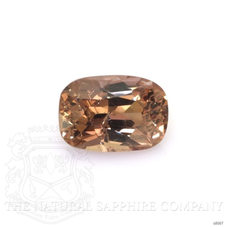 1.64 Ct. Orangish Brown Sapphire from Ceylon (Sri Lanka)