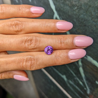 3.01 Ct. Purple Sapphire from Ceylon (Sri Lanka) Life Style