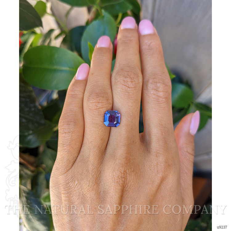 3.18 Ct. Purple Sapphire from Ceylon (Sri Lanka)