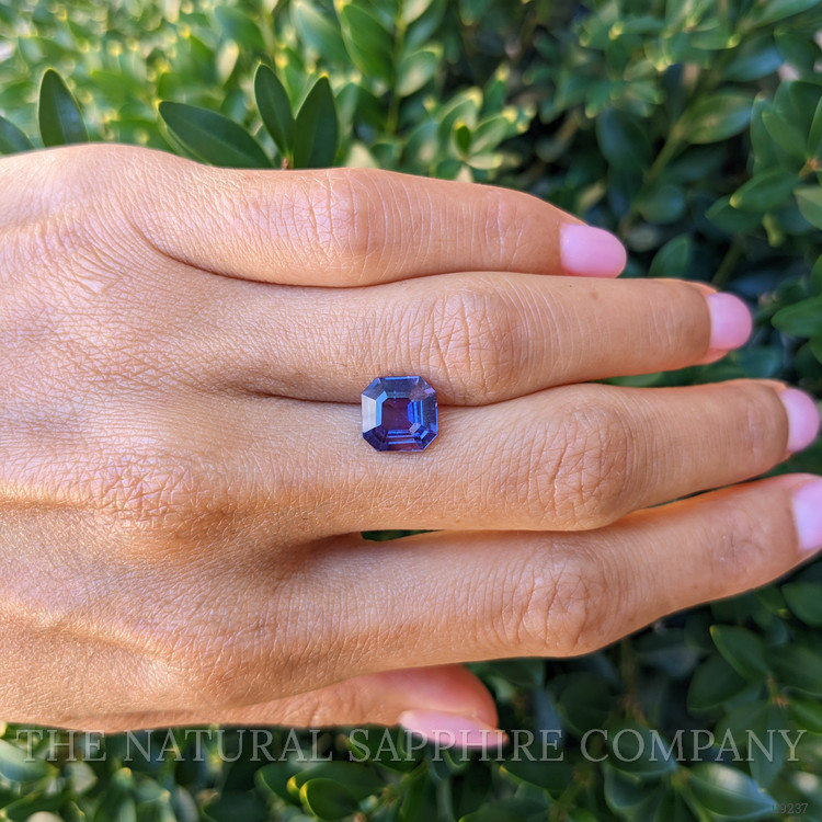 3.18 Ct. Purple Sapphire from Ceylon (Sri Lanka)