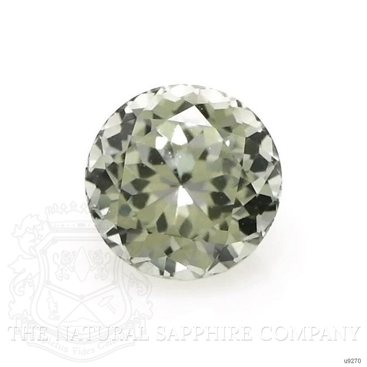 0.67 Ct. Green Sapphire from Montana
