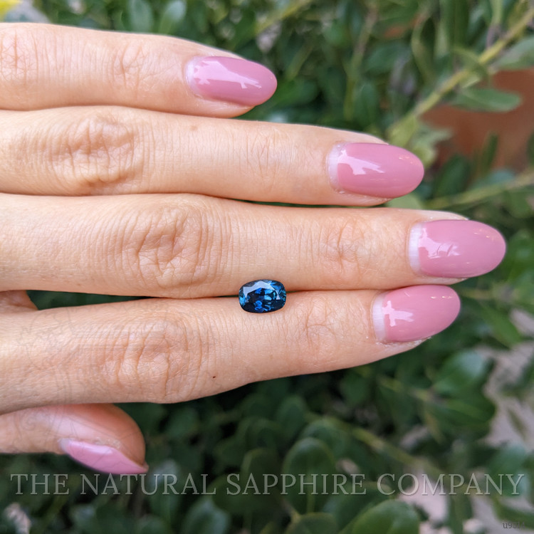 1.40 Ct. Greenish Blue Sapphire from Montana