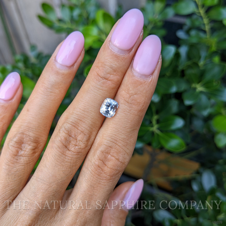 2.02 Ct. White Sapphire from Ceylon (Sri Lanka)