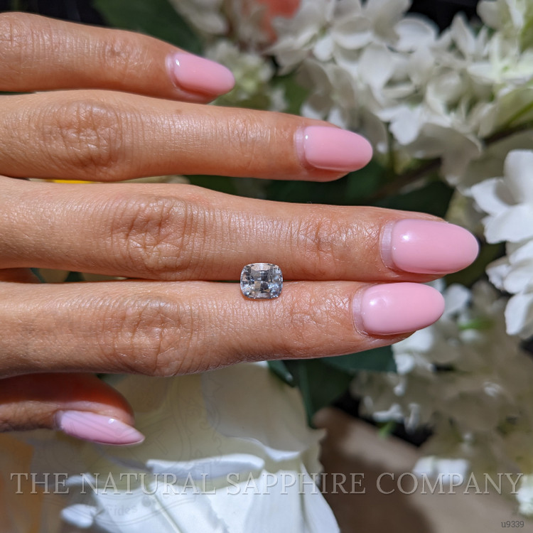 2.02 Ct. White Sapphire from Ceylon (Sri Lanka)