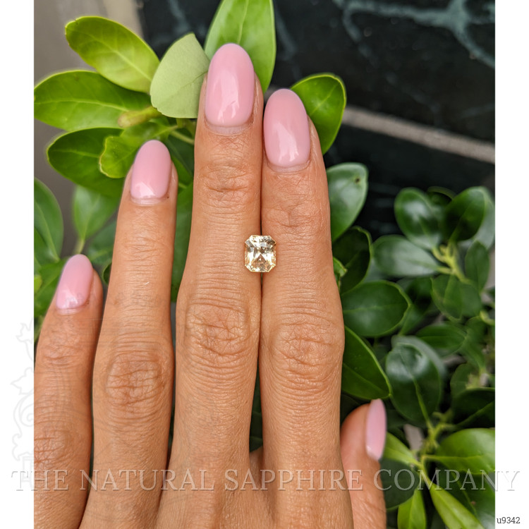 2.09 Ct. Orangish Yellow Sapphire from Ceylon (Sri Lanka)