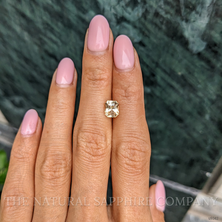 2.09 Ct. Orangish Yellow Sapphire from Ceylon (Sri Lanka)