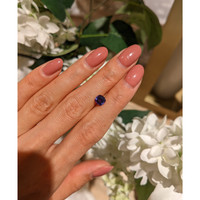 1.39 Ct. Bluish Purple Sapphire from Ceylon (Sri Lanka) Life Style