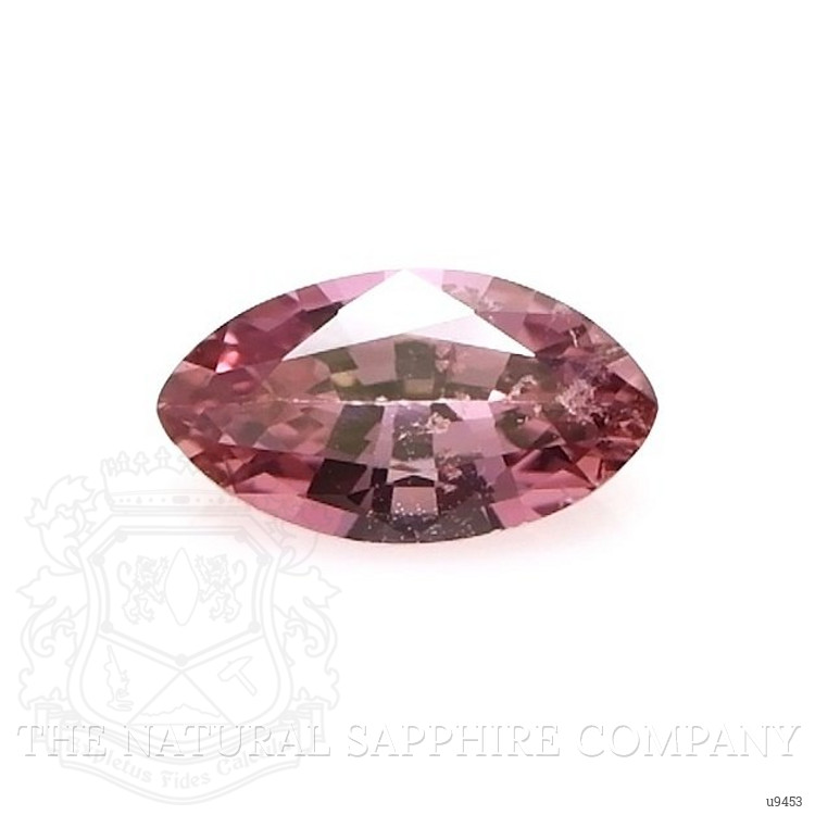 0.67 Ct. Reddish Pink Sapphire from Ceylon (Sri Lanka)
