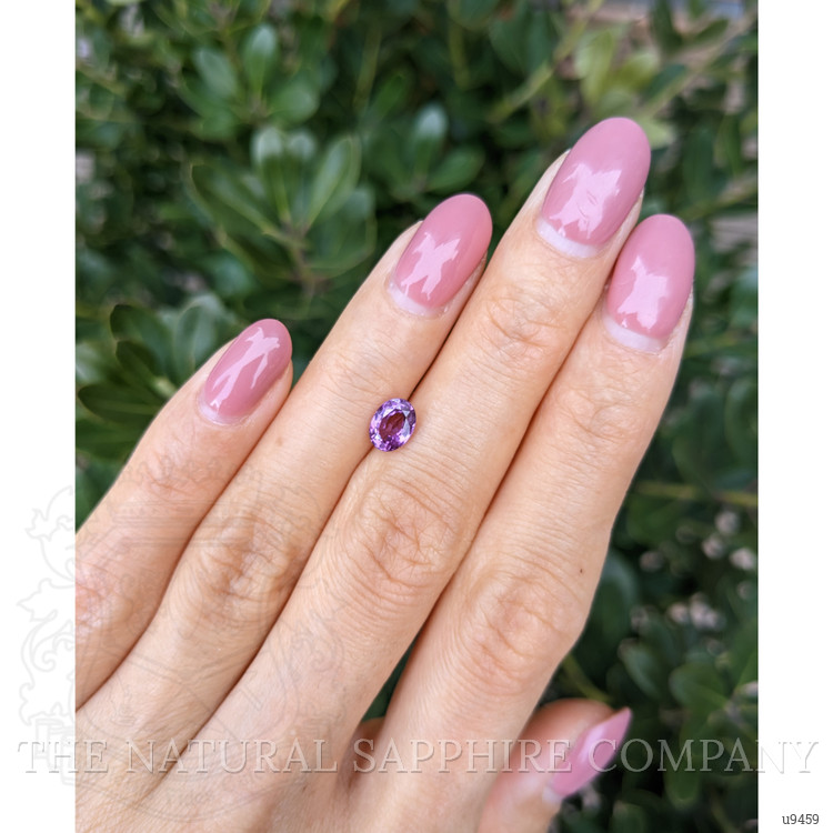 1.04 Ct. Purple Sapphire from Ceylon (Sri Lanka)