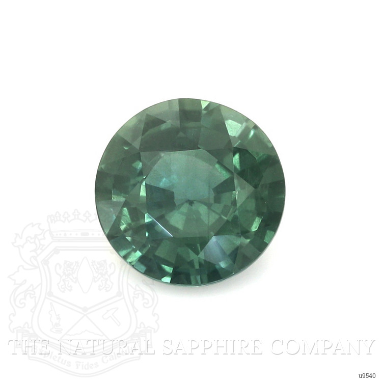 2.35 Ct. Bluish Green Sapphire from Ceylon (Sri Lanka)