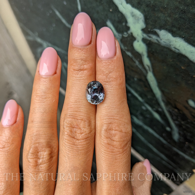 5.69 Ct. Greenish Brown Sapphire from Montana