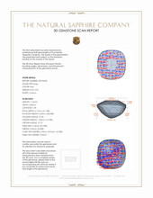 2.02 Ct. Ruby from Madagascar 3 D Scan Report