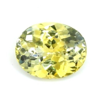 1.97 Ct. Greenish Yellow Sapphire from Ceylon (Sri Lanka) Video