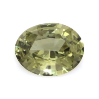 1.81 Ct. Yellowish Green Sapphire from Ceylon (Sri Lanka) Video