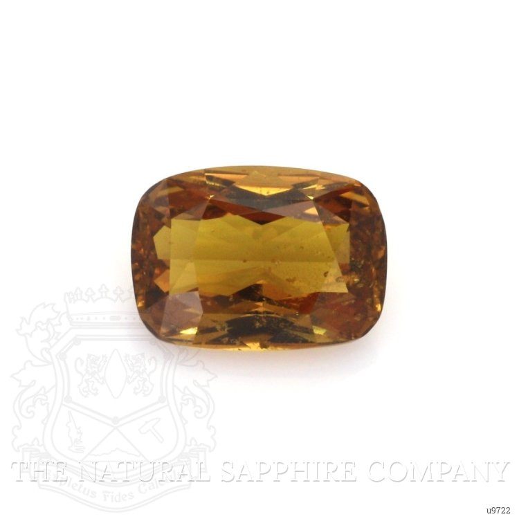 2.90 Ct. Orangish Brown Sapphire from Ceylon (Sri Lanka)