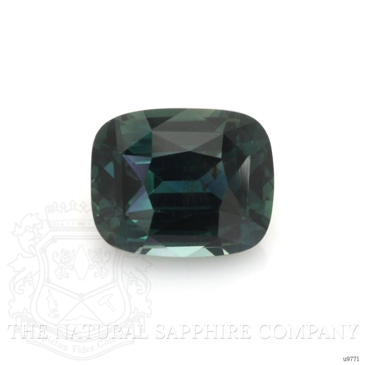 3.19 Ct. Greenish Blue Sapphire from Ceylon (Sri Lanka)