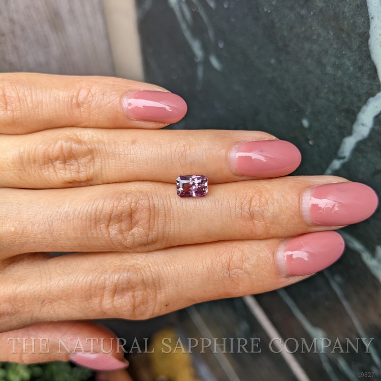 1.32 Ct. Pinkish Purple Sapphire from Ceylon (Sri Lanka)