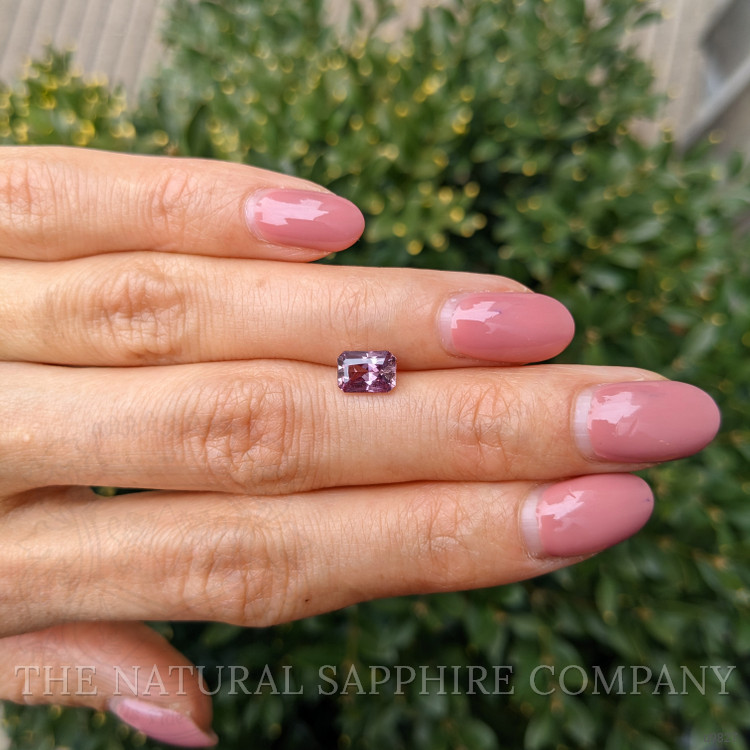 1.32 Ct. Pinkish Purple Sapphire from Ceylon (Sri Lanka)