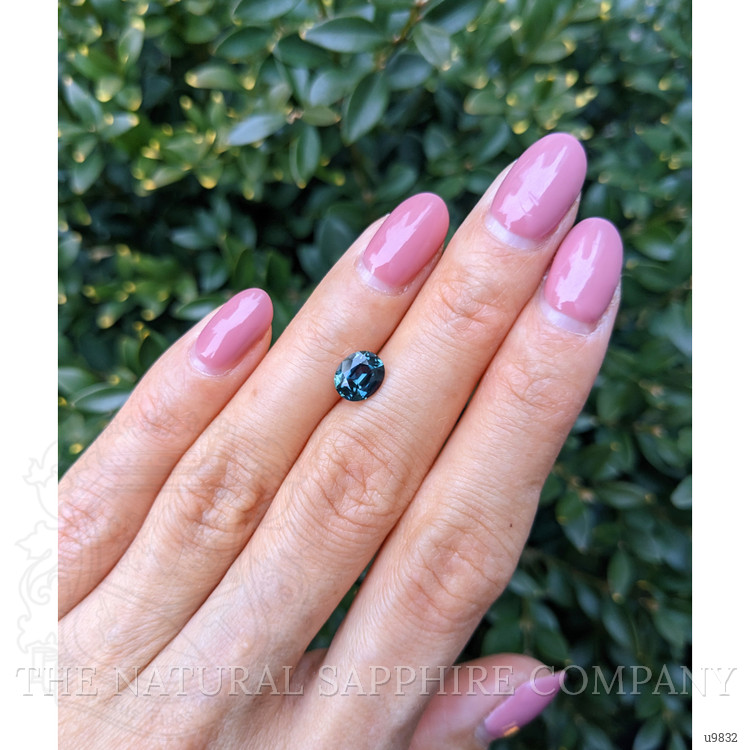 1.70 Ct. Greenish Blue Sapphire from Tanzania