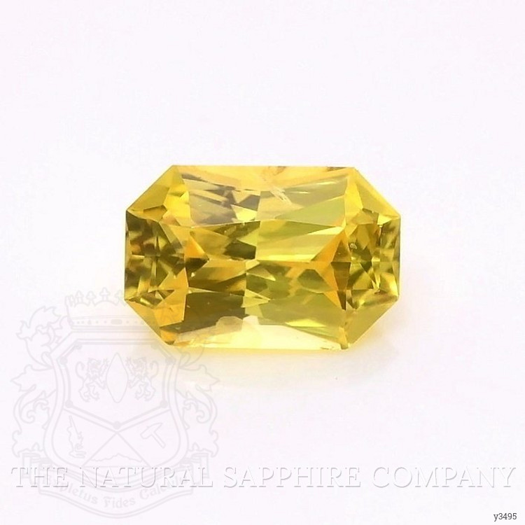 0.54 Ct. Yellow Sapphire from Ceylon (Sri Lanka)