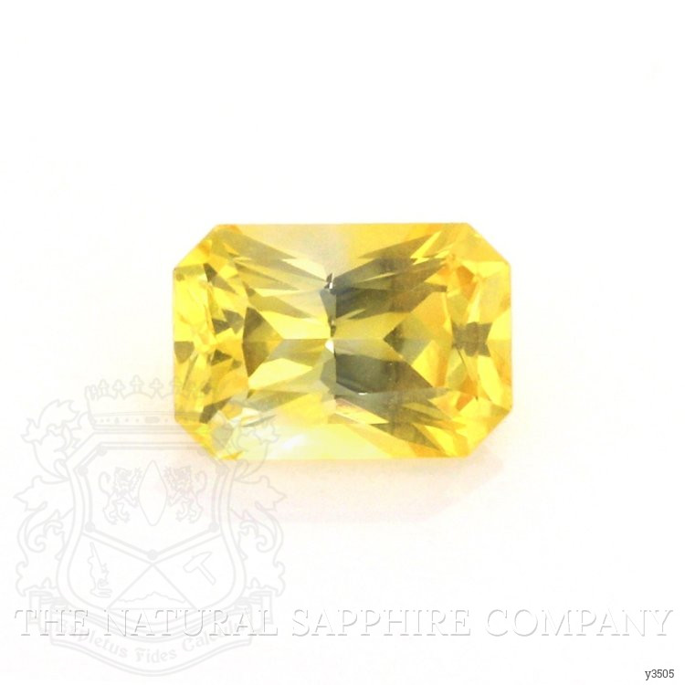 0.84 Ct. Yellow Sapphire from Ceylon (Sri Lanka)