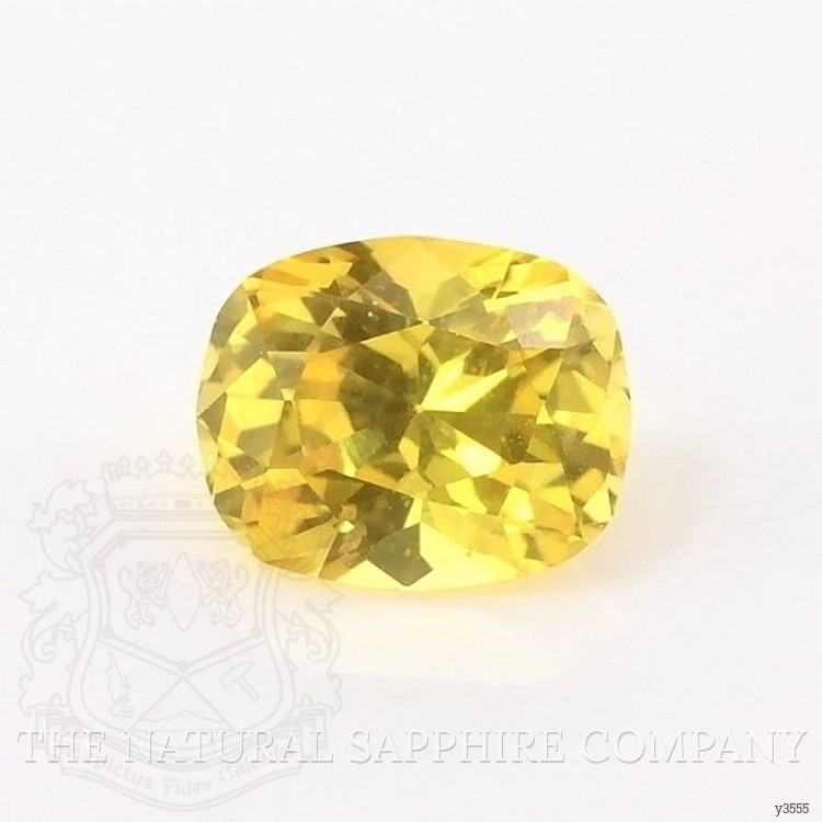 0.67 Ct. Yellow Sapphire from Ceylon (Sri Lanka)