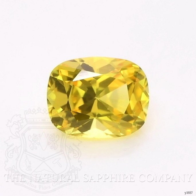 0.60 Ct. Yellow Sapphire from Ceylon (Sri Lanka)