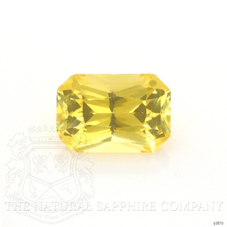 0.85 Ct. Yellow Sapphire from Ceylon (Sri Lanka)