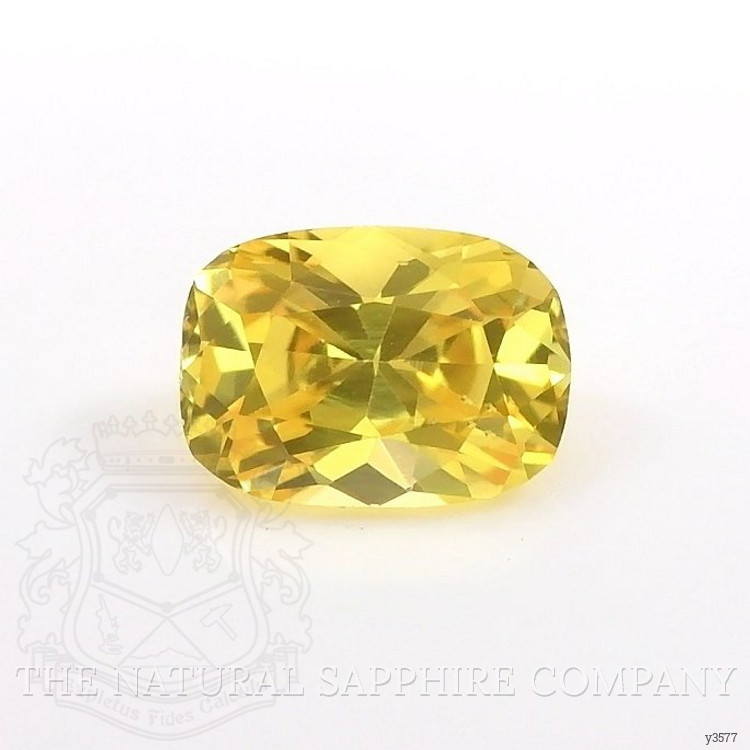 0.69 Ct. Yellow Sapphire from Ceylon (Sri Lanka)