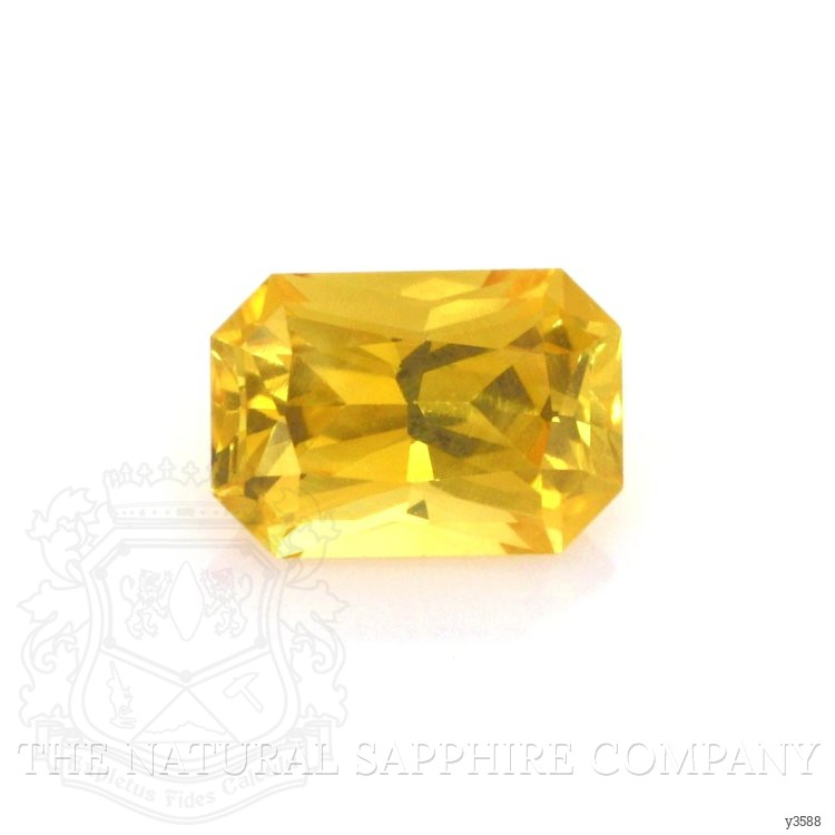 0.89 Ct. Yellow Sapphire from Ceylon (Sri Lanka)