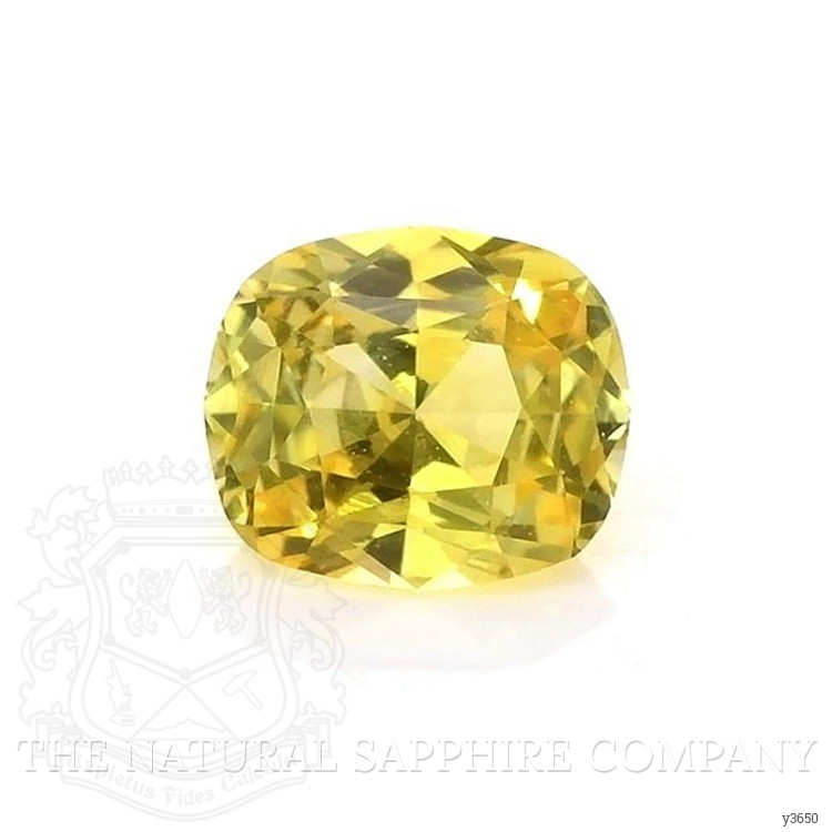 0.68 Ct. Yellow Sapphire from Ceylon (Sri Lanka)