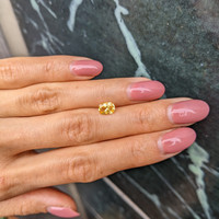 1.11 Ct. Yellow Sapphire from Ceylon (Sri Lanka) Life Style