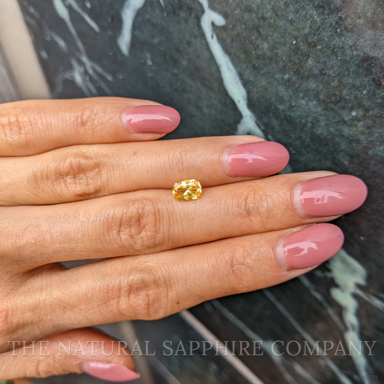 1.11 Ct. Yellow Sapphire from Ceylon (Sri Lanka)