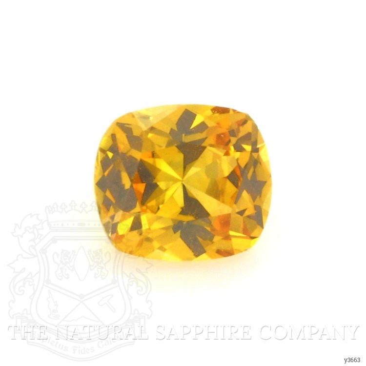 0.72 Ct. Yellow Sapphire from Ceylon (Sri Lanka)
