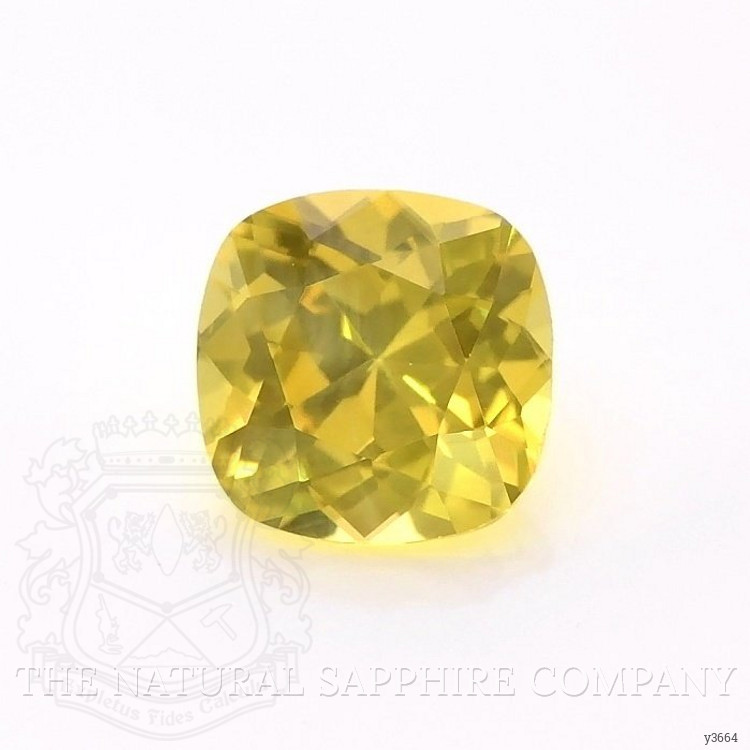 0.85 Ct. Yellow Sapphire from Ceylon (Sri Lanka)