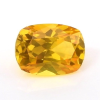 0.72 Ct. Orange Sapphire from Ceylon (Sri Lanka) Video