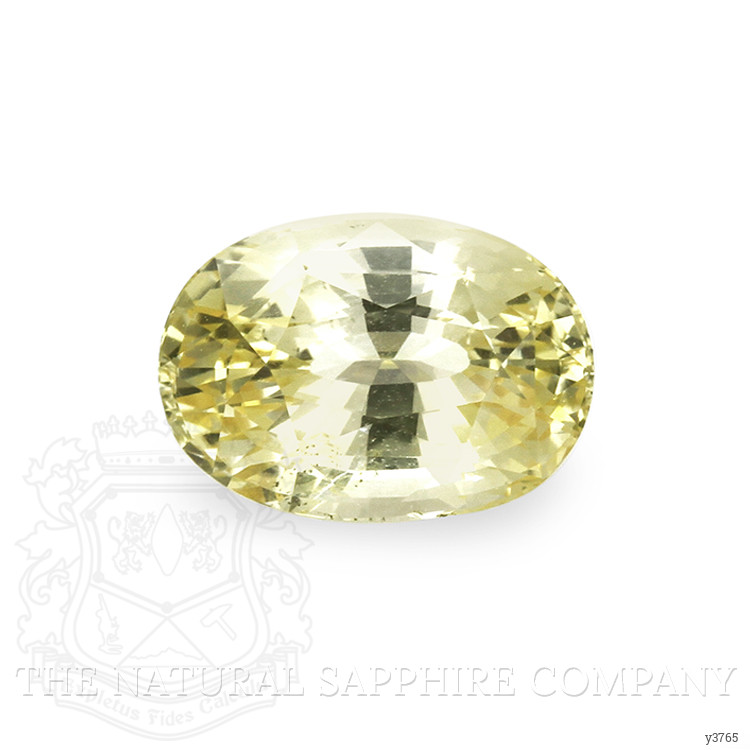 2.93 Ct. Yellow Sapphire from Ceylon (Sri Lanka)