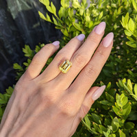8.06 Ct. Yellow Sapphire from Ceylon (Sri Lanka) Life Style