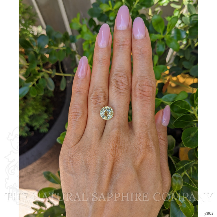 4.31 Ct. Yellow Sapphire from Ceylon (Sri Lanka)